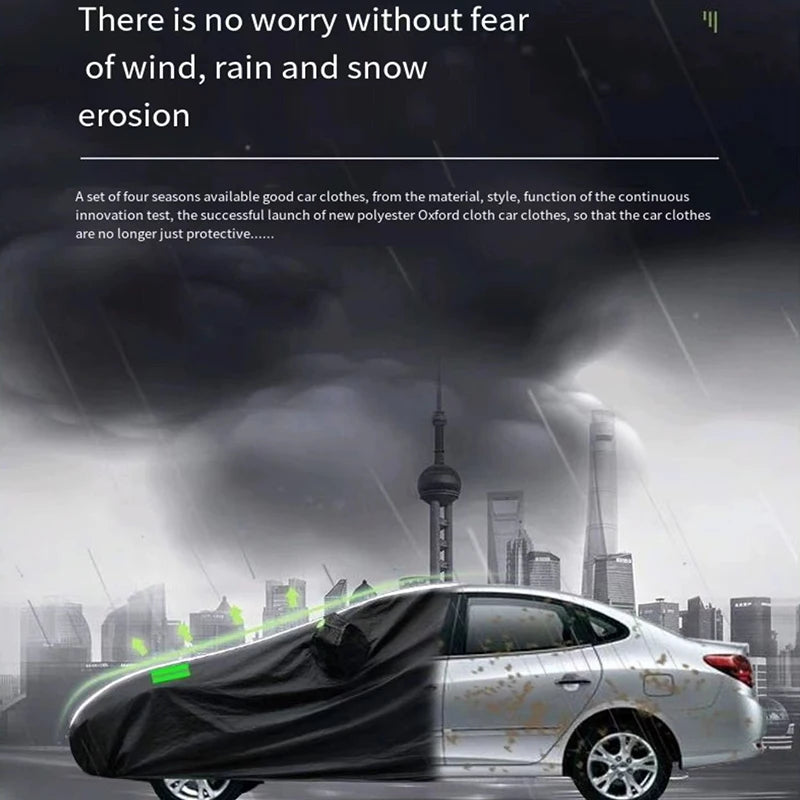 Housse voiture pour Audi A5, imperméable, anti-poussière et anti-UV, tissu 190T à 210T, noire ou grise