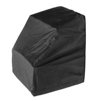 Housse de console de bateau noire en Oxford 210D, imperméable avec cordon de serrage, 4 tailles