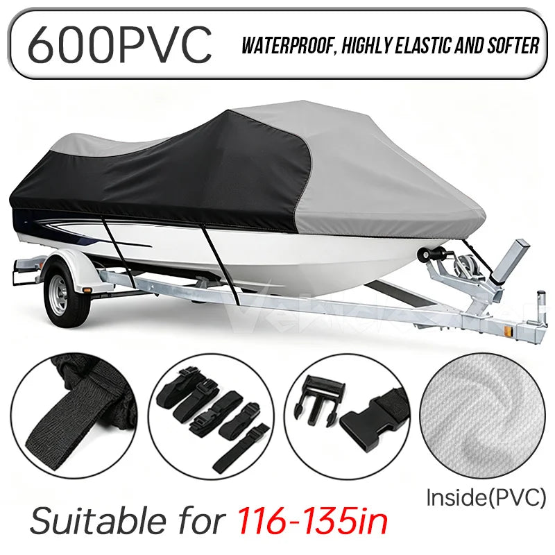 Housse de jet ski remorquable imperméable 600D, tailles L et XL, 6 coloris