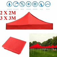 Bâche pour tonnelle Oxford 420D imperméable anti-UV, 2 x 2 ou 3 x 3 m