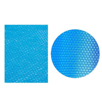 Bâche à bulles piscine ronde ou rectangulaire en film PE isolant, de 180 à 450 cm
