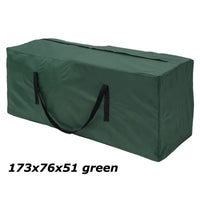 Grand sac de rangement pour coussins de jardin, couettes et sapin de Noël, Oxford imperméable