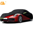 Housse voiture pour Porsche 911 (1998-2023), noire, imperméable et anti-UV, polyester 190T