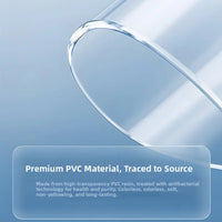 Rideau de porte magnétique en PVC transparent épais, coupe-vent, largeur 30 cm