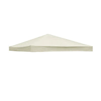 Bâche de tonnelle 3 x 3 m de remplacement, toit simple ou double, polyester 300D