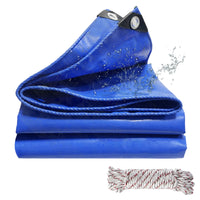 Bâche PVC imperméable à œillets 440 g/m², 4 coloris, 10 tailles jusqu'à 4 x 6 m