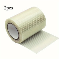 Ruban de réparation renforcé pour bâche, auvent et tente, 8 cm x 12 m