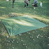 Bâche de sol camping Oxford 420D avec piquets, 3 tailles jusqu'à 240 x 220 cm