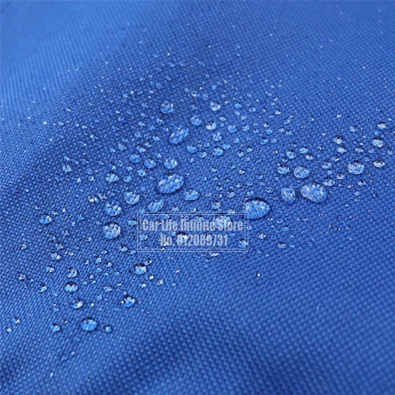 Housse de voile et de bôme pour voilier, bleue 210D, anti-UV, anti-poussière, 5 longueurs
