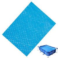 Bâche à bulles piscine ronde ou rectangulaire en film PE isolant, de 180 à 450 cm