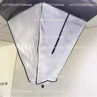 Sac de nettoyage imperméable en TPU pour climatiseur de plafond, 100 x 115 cm, fermeture éclair