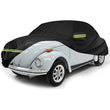Housse voiture pour Volkswagen Coccinelle Beetle 1960-1980, noire, taffetas 210T imperméable