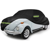 Housse voiture pour Volkswagen Coccinelle Beetle 1960-1980, noire, taffetas 210T imperméable