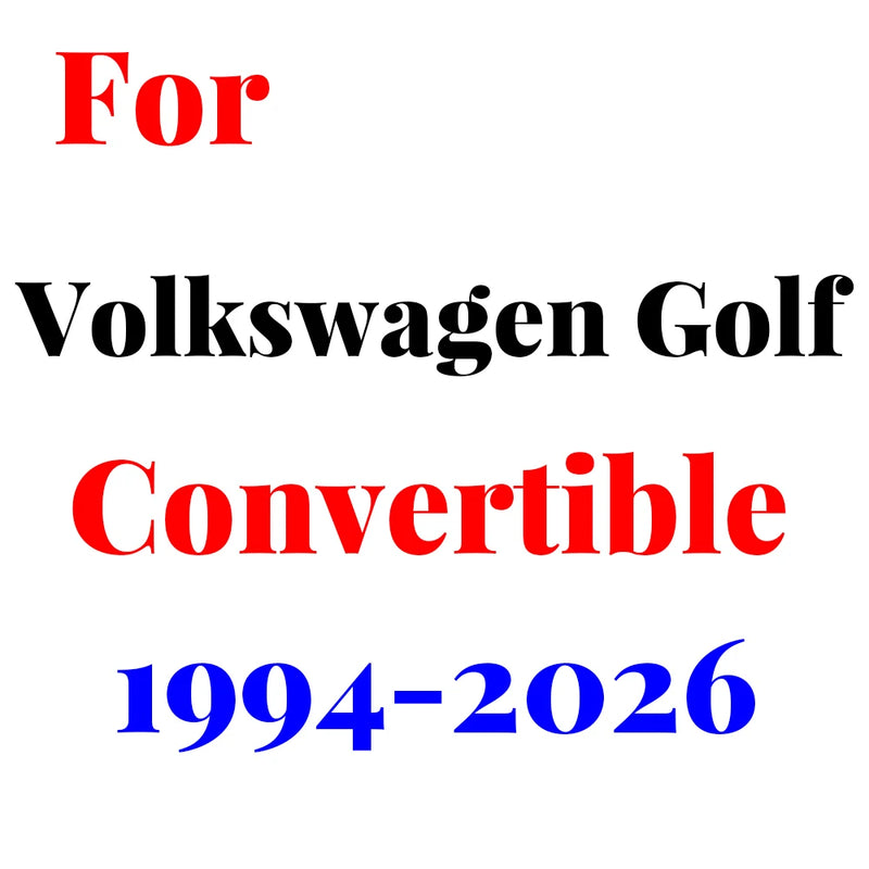 Housse voiture pour Volkswagen Golf compacte, Break et Cabriolet, polyester 190T anti-UV