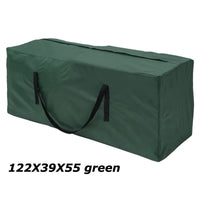 Grand sac de rangement pour coussins de jardin, couettes et sapin de Noël, Oxford imperméable