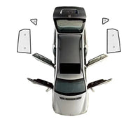 Pare-soleil voiture pour Nissan Qashqai J11 Tekna 2014-2021, à ventouses, aluminium double face