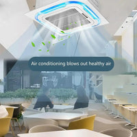 Bâche de nettoyage climatiseur cassette de plafond, kit complet avec tuyau d'eau de 3 m