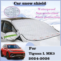 Protection pare-brise antigel pour Volkswagen Tiguan L MK3 2024-2025, neige et soleil