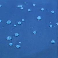 Housse de table de ping-pong repliée bleue, Oxford imperméable, 160 x 160 x 85 cm