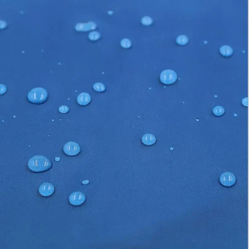 Housse de table de ping-pong repliée bleue, Oxford imperméable, 160 x 160 x 85 cm