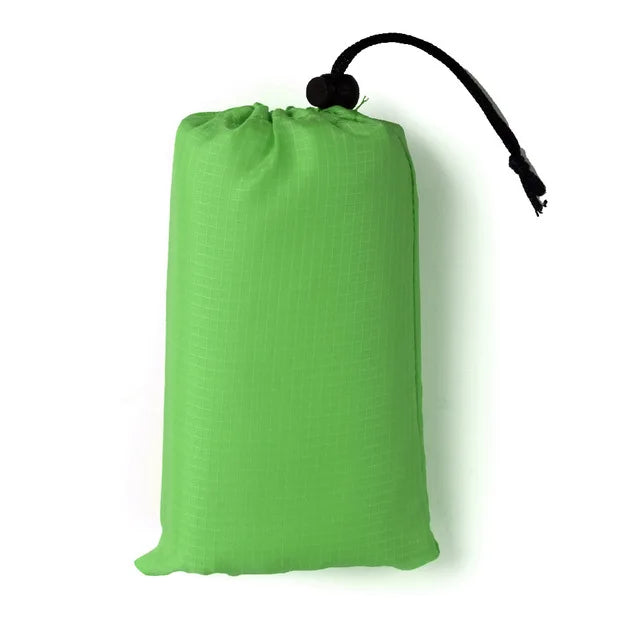 Bâche de camping ultralégère polyester 210T, 6 points d'attache, 4 tailles, 8 coloris
