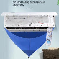 Housse de nettoyage étanche pour climatiseur mural, PVC 100,5 x 54,5 cm, tuyau transparent