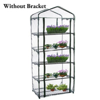 Bâche de rechange pour mini serre de jardin en PVC transparent, 2 à 5 niveaux