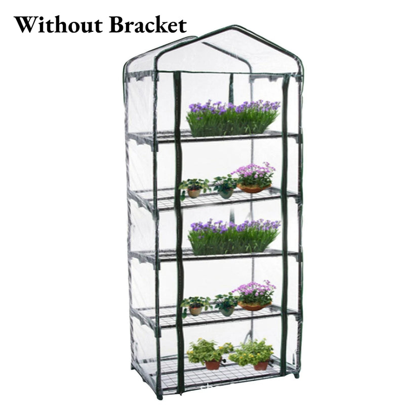 Bâche de rechange pour mini serre de jardin en PVC transparent, 2 à 5 niveaux