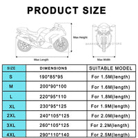 Housse moto pour Ducati Diavel 2011-2015, imperméable, élastique, sac de rangement