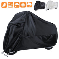Housse moto universelle imperméable, polyester 190T, anti-poussière et anti-UV, taille XL
