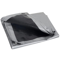 Bâche imperméable à œillets en polyéthylène 280 g/m², de 2x3 à 4x8 m, 3 coloris