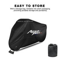 Housse moto pour Honda CRF1100L Africa Twin, Oxford noir ou argent, imperméable, anti-UV, tailles S à 4XL