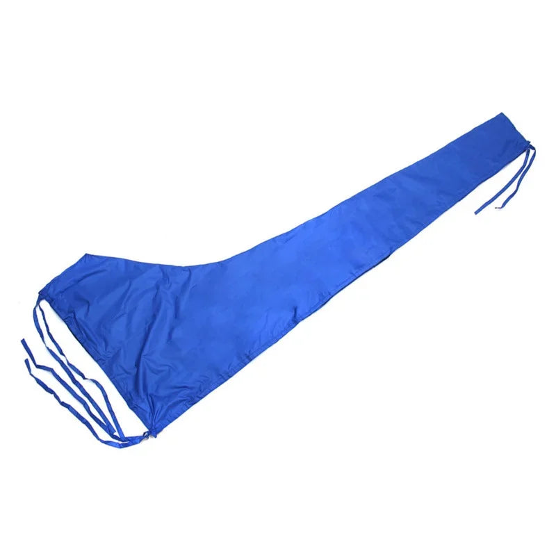Housse de bôme de grand-voile bleue, Oxford 600D, imperméable et anti-moisissure, 5 longueurs