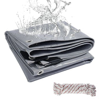 Bâche PVC imperméable à œillets 440 g/m², 4 coloris, 10 tailles jusqu'à 4 x 6 m