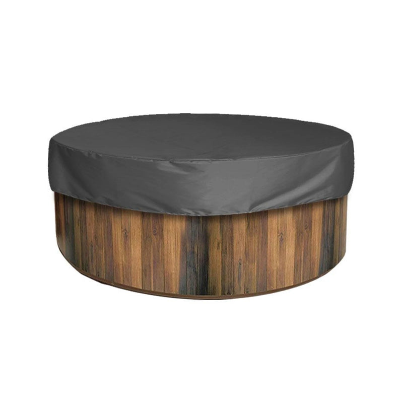 Housse ronde pour spa imperméable avec cordon de serrage, jusqu'à 200 x 30 cm, 5 coloris
