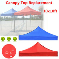 Bâche tonnelle pliante de remplacement Oxford 420D, 2x2 à 3x4,5 m, structure non incluse