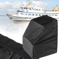 Housse de console centrale de bateau en polyester noir, imperméable et anti-UV, 4 dimensions