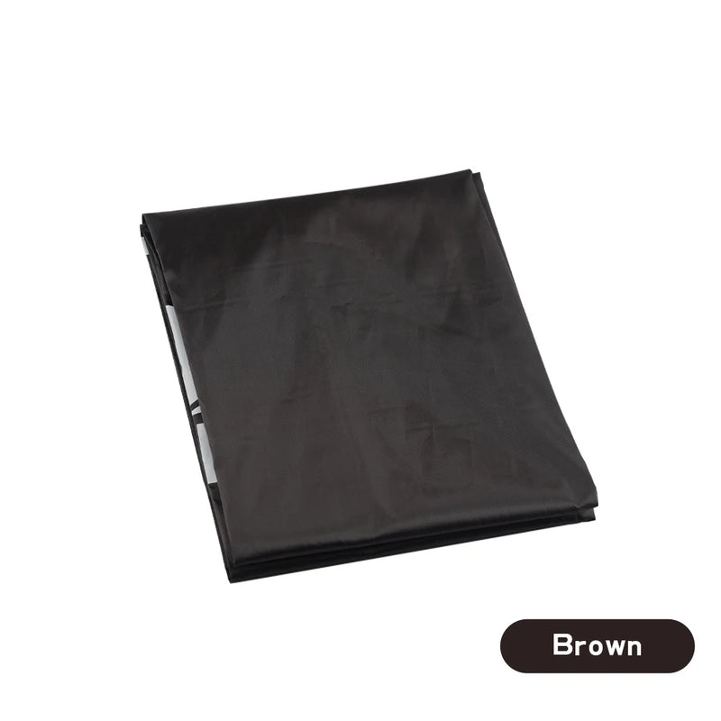Housse billard 9 pieds noire ou marron, Oxford, 295 x 165 x 25 cm