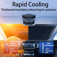 Pare-soleil de voiture pour Skoda Octavia MK4 NX (2019-2025), pare-brise avant réfléchissant pliable