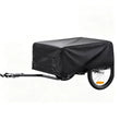 Housse réversible pour remorque de vélo ou chariot pliant, Oxford 420D imperméable, avec pochette