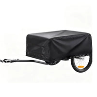 Housse réversible pour remorque de vélo ou chariot pliant, Oxford 420D imperméable, avec pochette