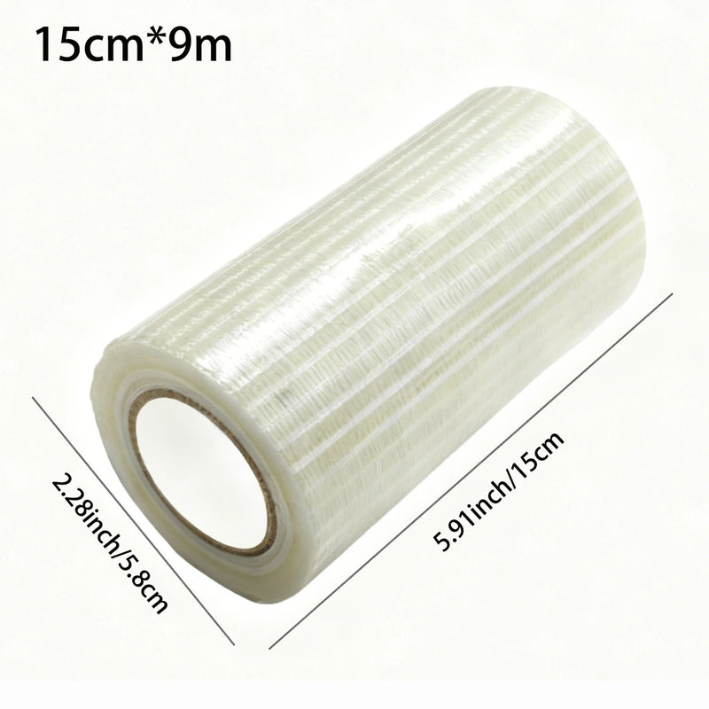 Ruban de réparation fibre de verre bâche et tente, 12 à 15 cm de large