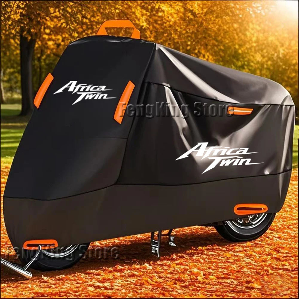 Housse moto pour Honda Africa Twin CRF1000L, polyester 300D imperméable, avec ou sans inscription