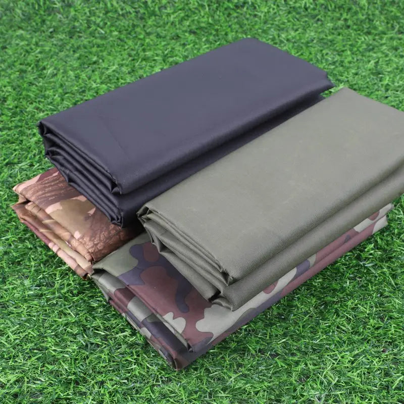 Bâche de sol Oxford imperméable à œillets, 4 coloris, 3 tailles de 1,5 à 3 m