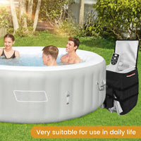 Housse de pompe de spa gonflable 43 x 38 x 54 cm, polyester 420D imperméable