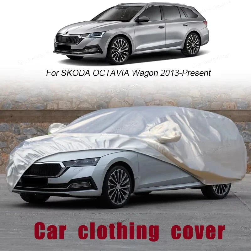 Housse voiture pour Skoda Scala (depuis 2018), compacte à hayon, tissu Oxford anti-UV