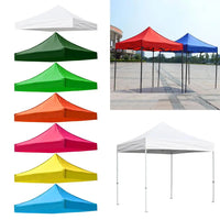 Toit de remplacement pour tonnelle 2,9 x 2,9 m, Oxford 420D imperméable, 6 coloris