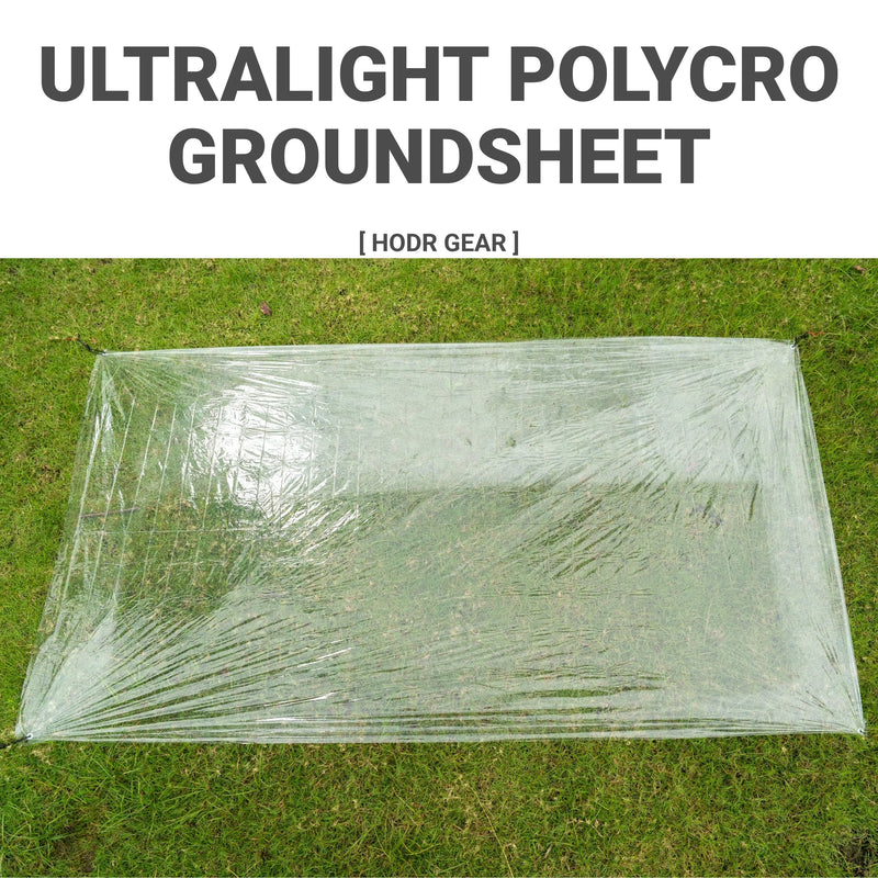 Bâche de sol ultralégère pour tente, lot de 2 à 6 feuilles de 220 cm