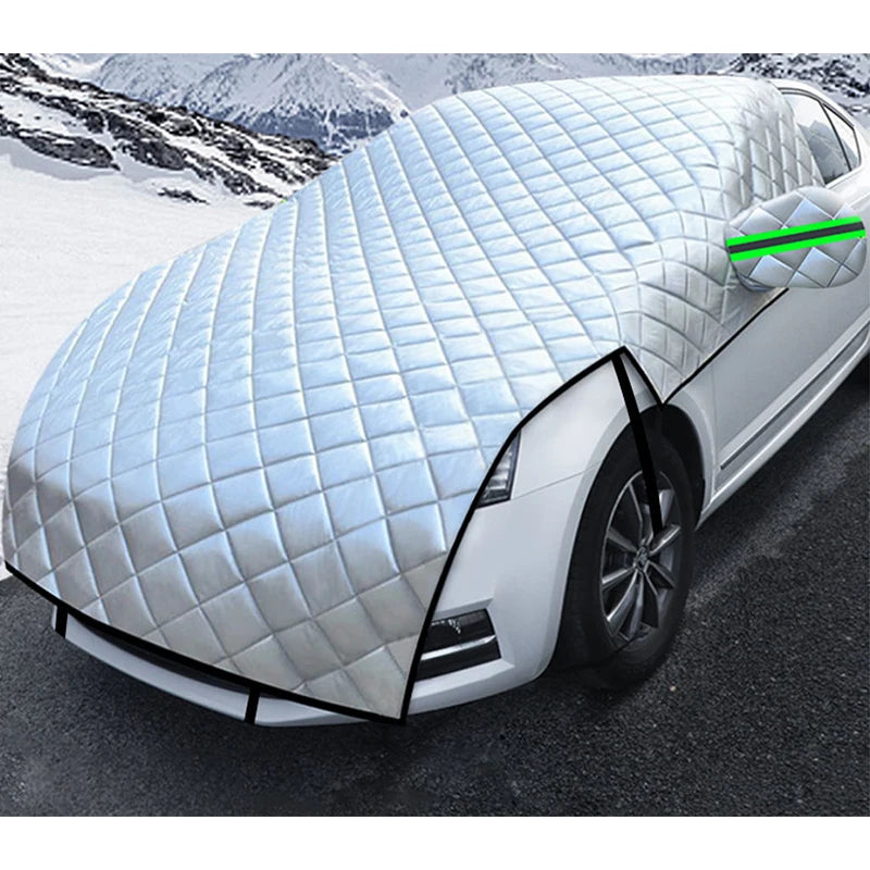 Protection pare-brise, capot et rétroviseurs en PEVA aluminium, 3 ou 5 couches, voiture, SUV et monospace