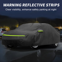 Housse voiture pour Audi A6 Avant 2004-2024, tissu 210D enduit PU, imperméable, respirante et noire